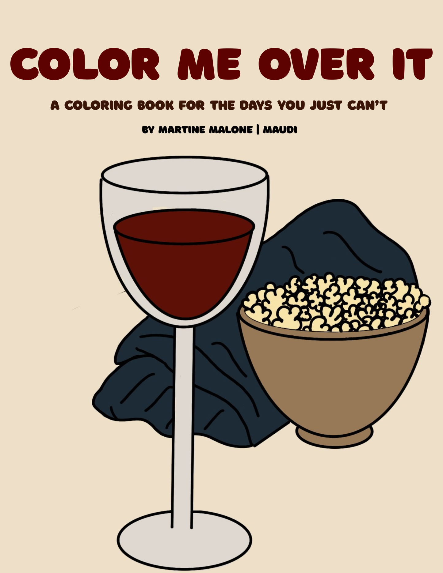 Color Me Over It Adult Coloring Book (Digital)